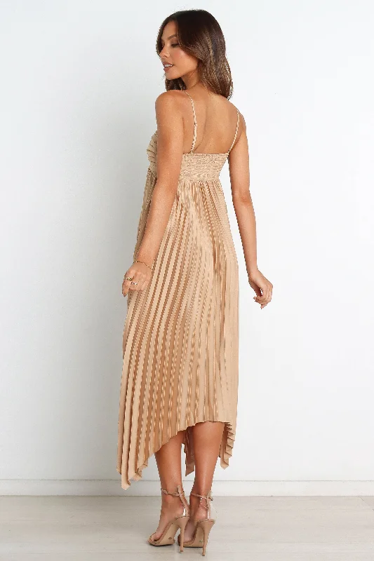 Vikki Dress - Gold