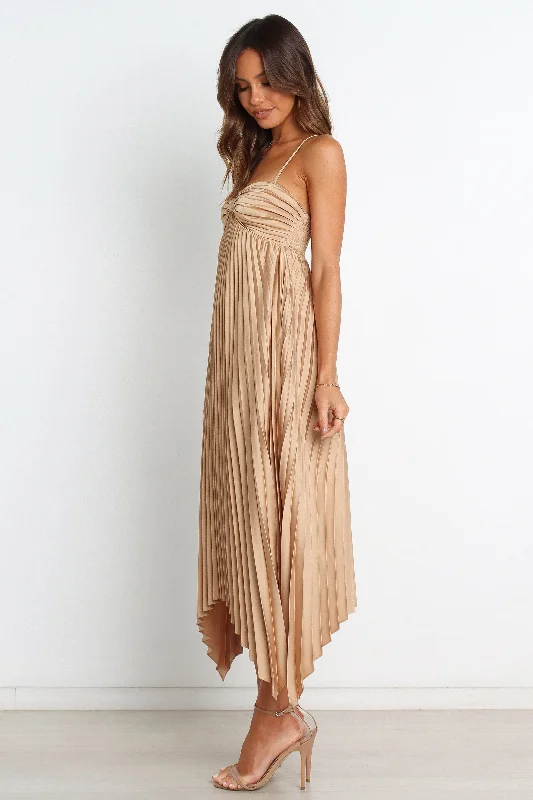 Vikki Dress - Gold