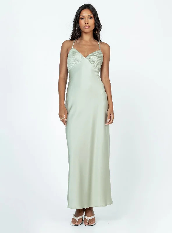 Dennings Maxi Dress Sage