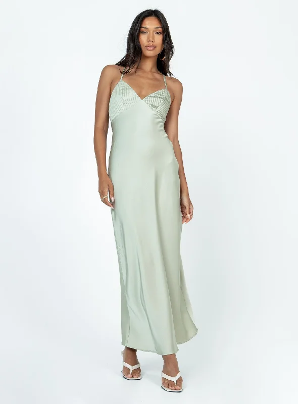 Dennings Maxi Dress Sage