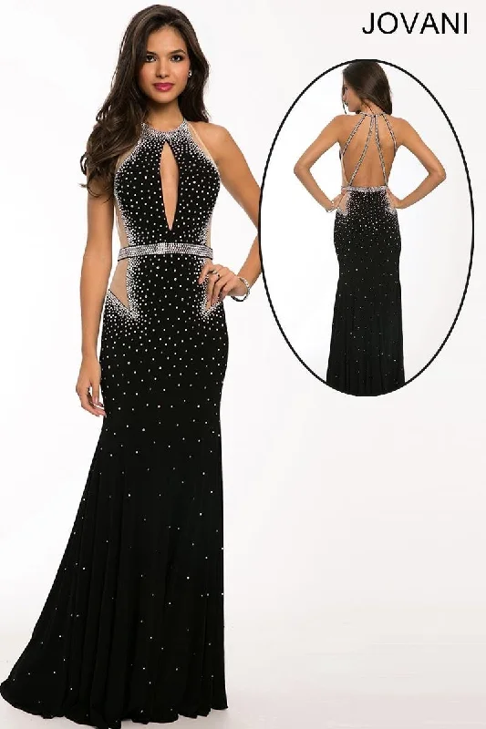 Jovani 23046 Sleeveless Long Sexy Prom Dress