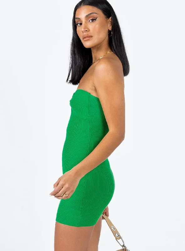 Kallister Mini Dress Green