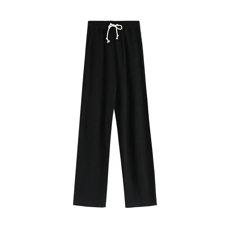 Flytonn-Korean style, Casual fashion, INS dressing, Lazy style, Graduation gift 
NO. 1373 WAFFLE DRAPE PANTS