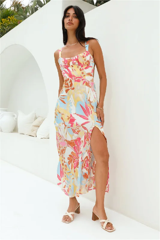 On The Rise Maxi Dress Multi