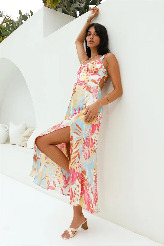 On The Rise Maxi Dress Multi