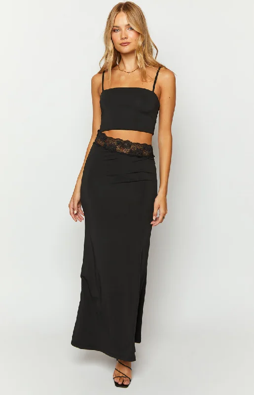 Avani Black Maxi Dress