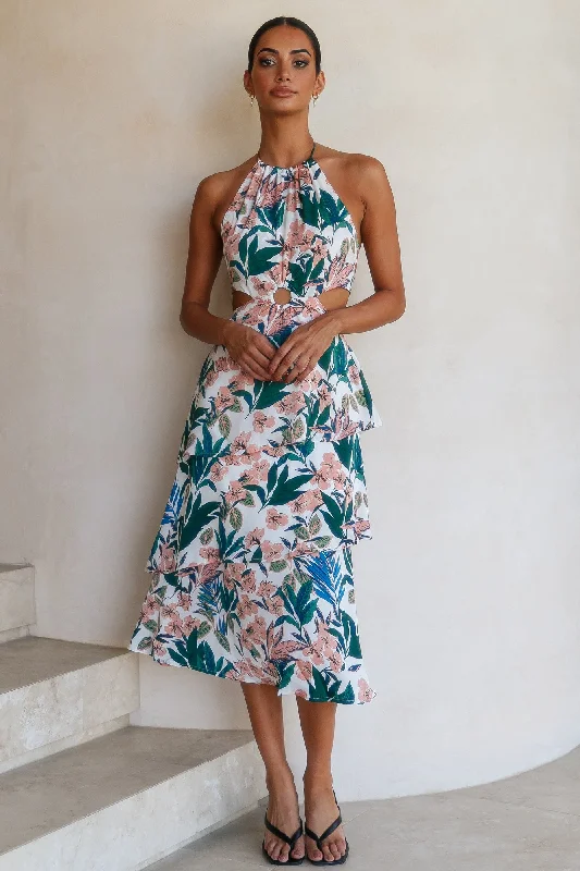 Flowing By Maxi Dress Floral