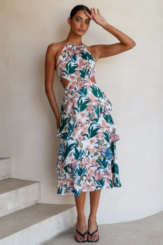 Flowing By Maxi Dress Floral