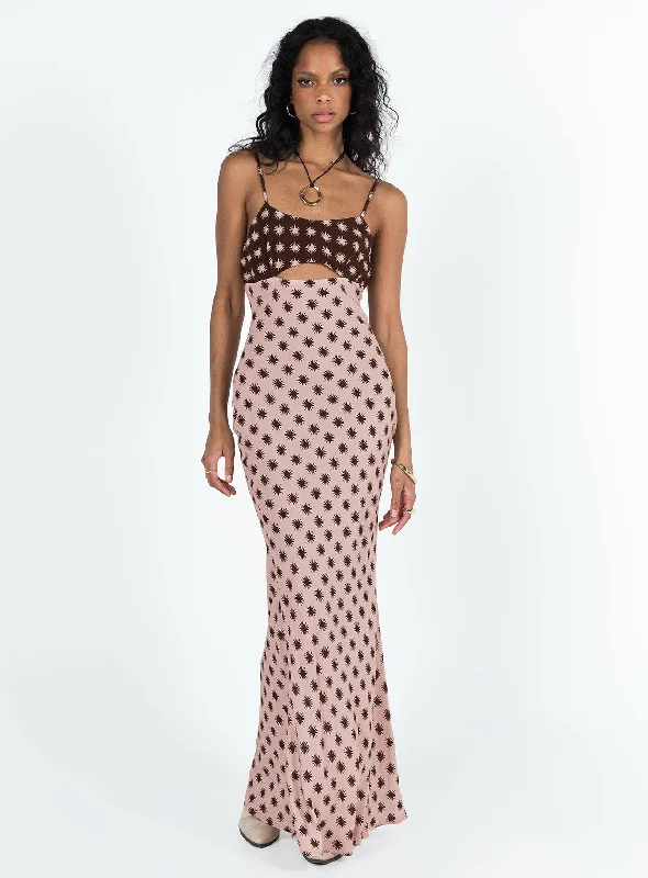 Freda Maxi Dress Pink