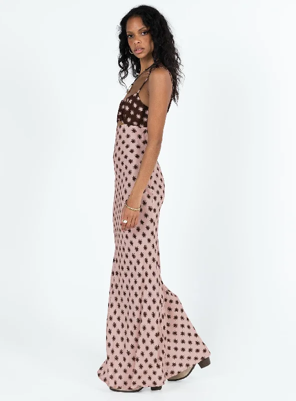 Freda Maxi Dress Pink