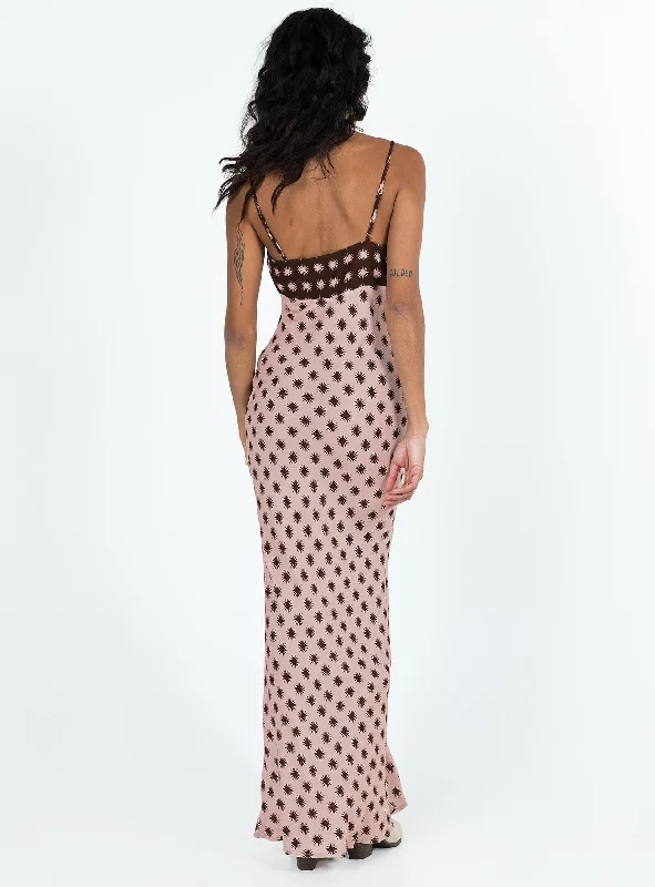 Freda Maxi Dress Pink