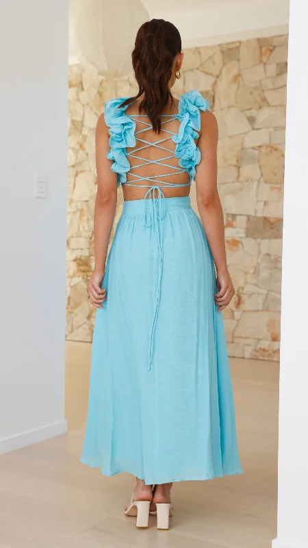 Galilhai Maxi Dress - Blue