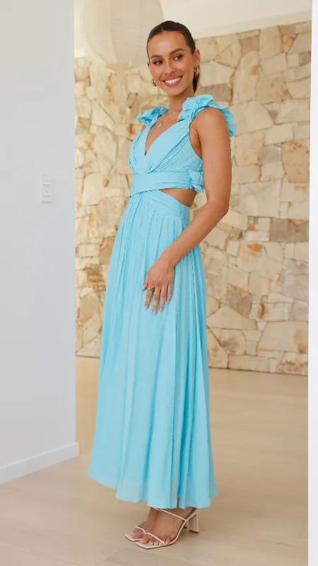 Galilhai Maxi Dress - Blue