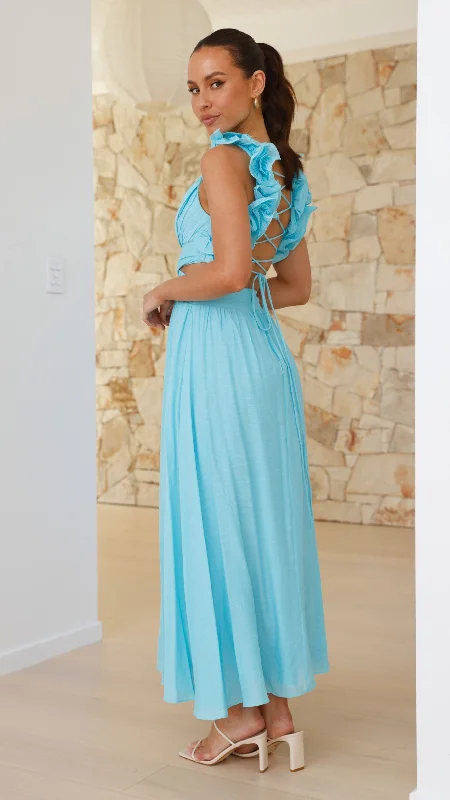 Galilhai Maxi Dress - Blue