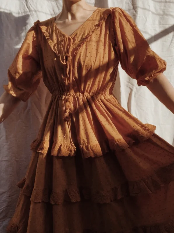 LITTÉRAIRE COPPER DRESS