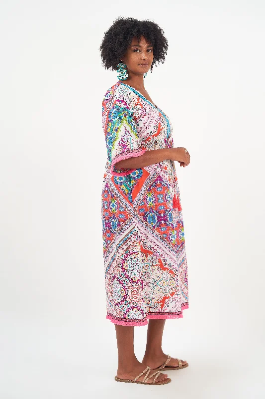 Naudic - Rio Dress - Rhapsody Print - Multi