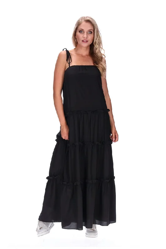 Rebel Maxi Dress Black