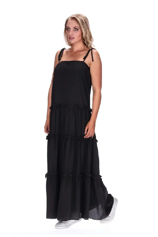 Rebel Maxi Dress Black