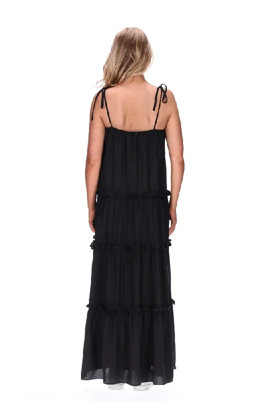 Rebel Maxi Dress Black