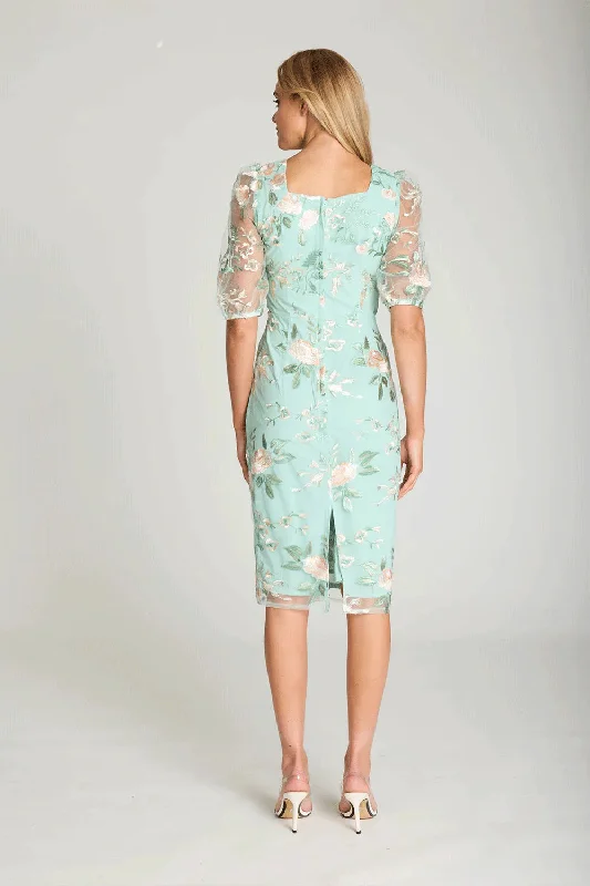 Romance - Gianna Midi Dress - Seafoam