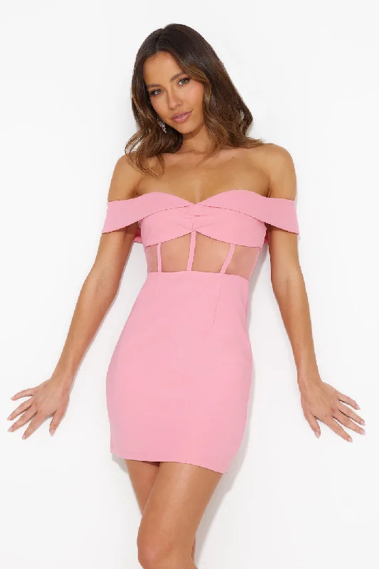 Sublime Bliss Mini Dress Pink