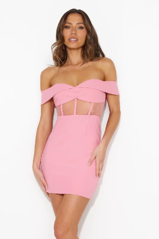 Sublime Bliss Mini Dress Pink