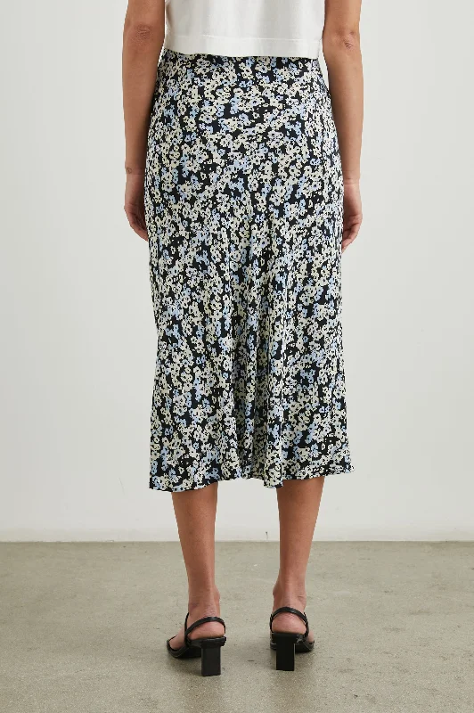 ROSETTA SKIRT - MIDNIGHT MEADOW FLORAL