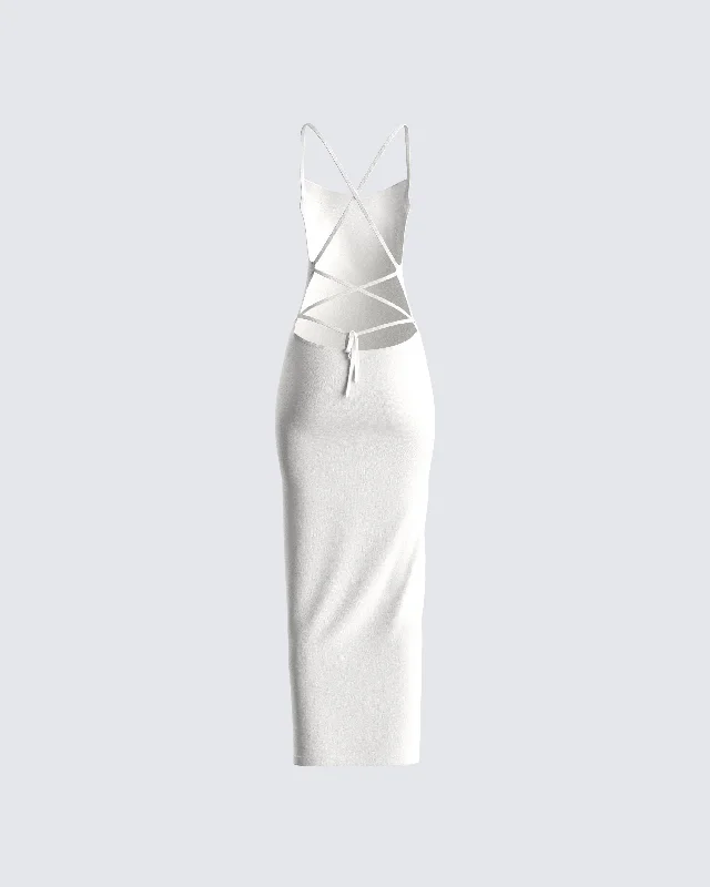 Ryker White Maxi Dress