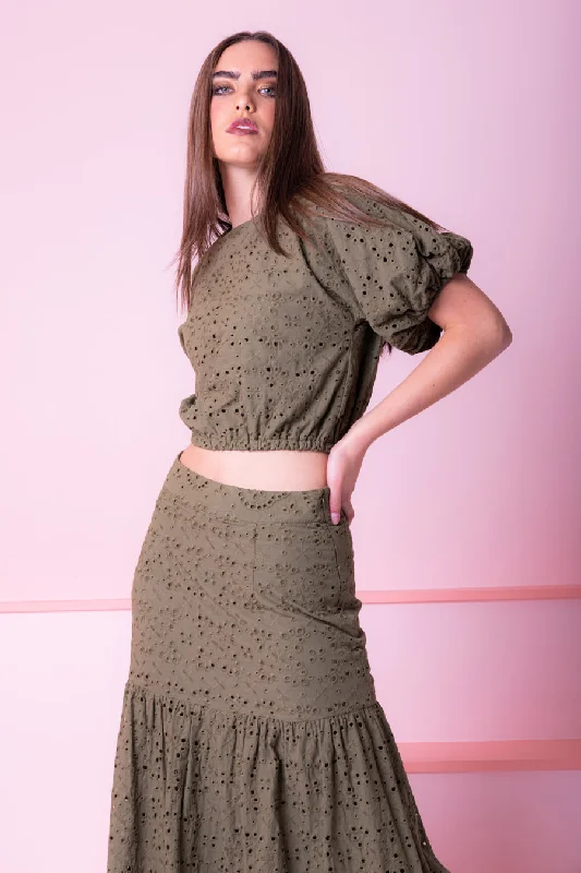 Tara Skirt Khaki