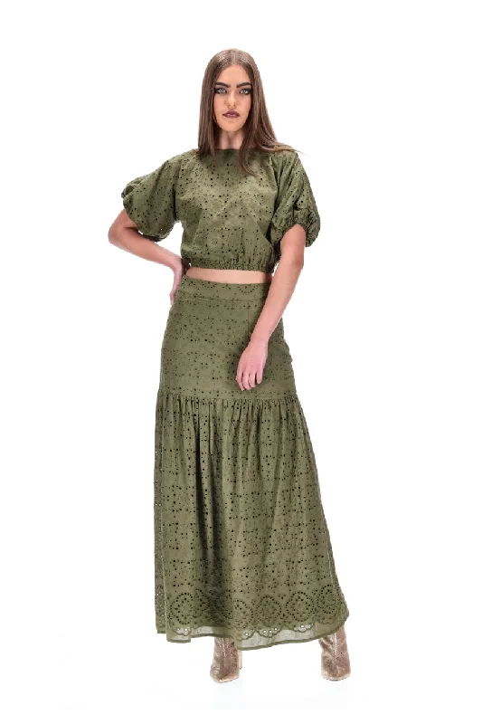 Tara Skirt Khaki