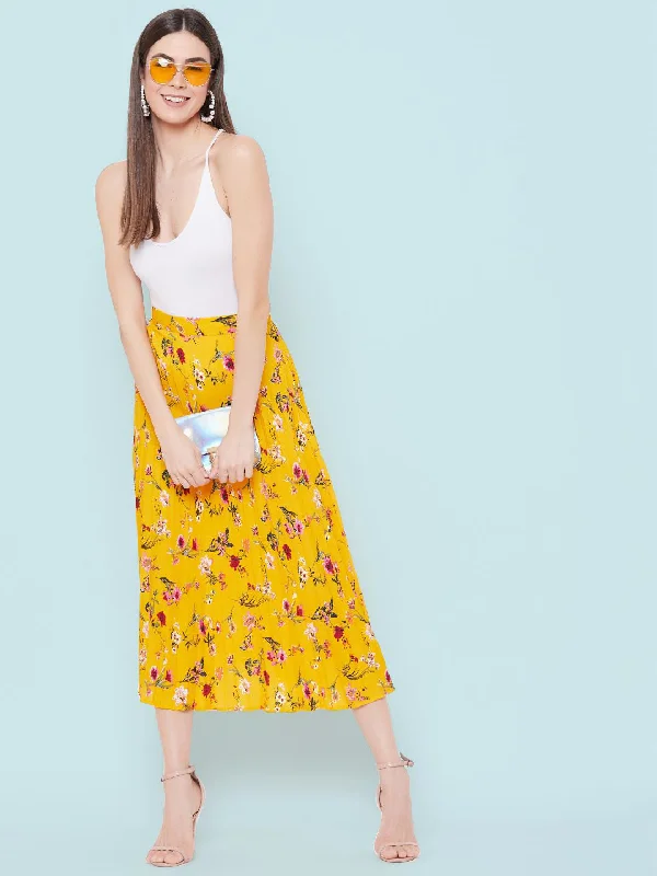 XS / Yellow Floral