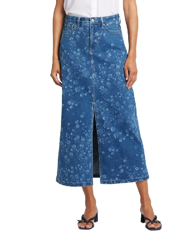 NYDJ High-Rise Long Skirt