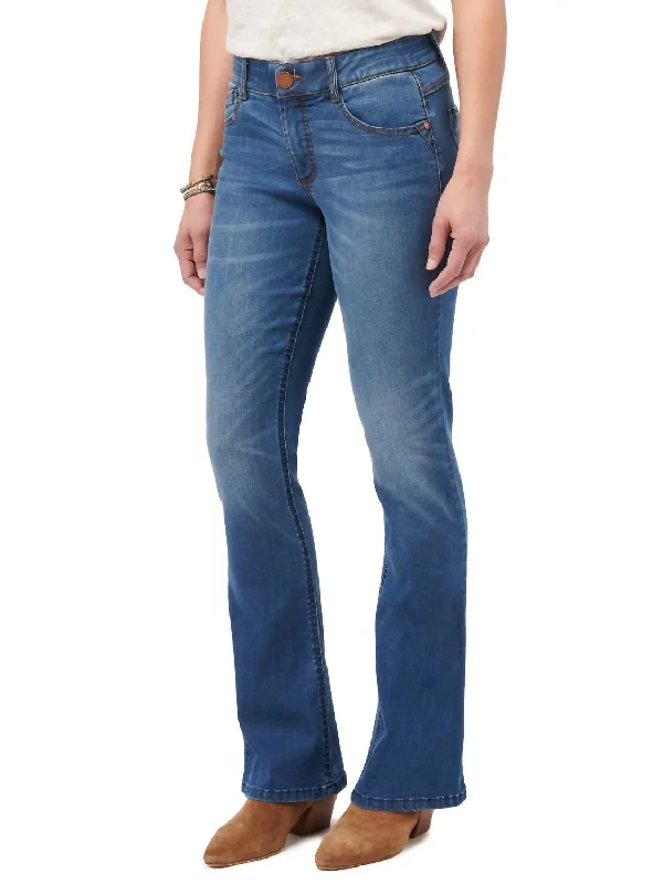 Fire SaleAb'solution Itty Bitty Boot Cut Jeans In Blue