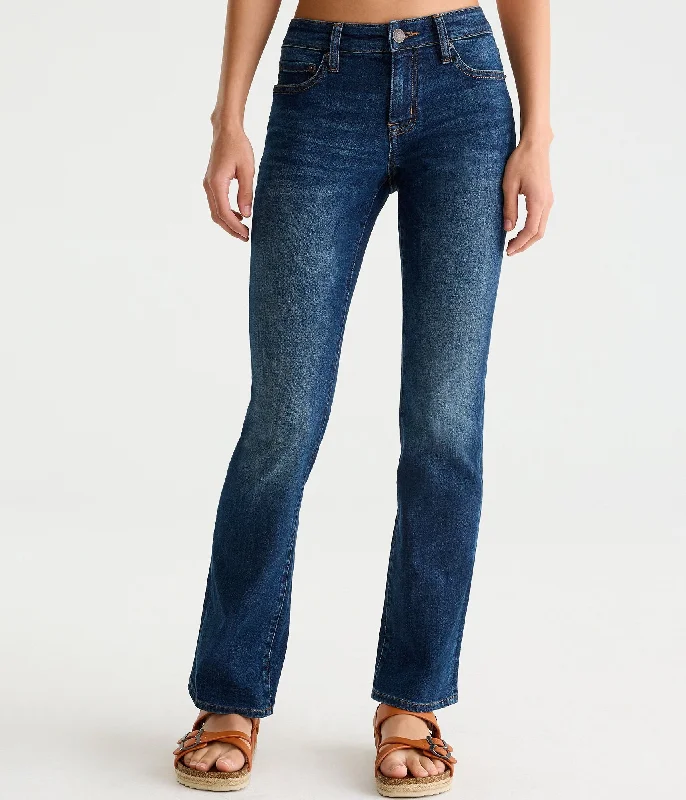 Budget - FriendlyAeropostale Womens Mid-Rise Bootcut Jean