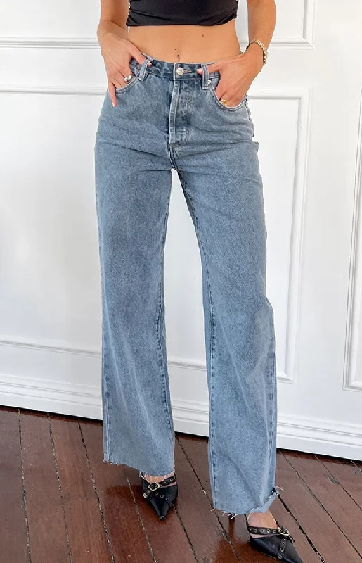 Closeout SaleEssie Light Blue Straight Leg Jeans