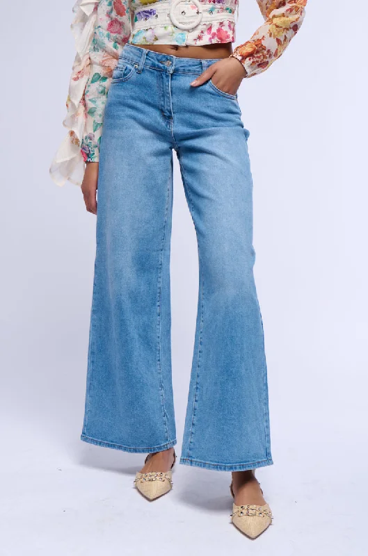 Free ShippingEVERYDAY EVERY MINUTE FLARE JEAN