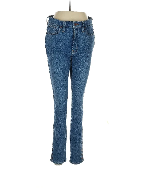 Fall SaleHigh-Rise Straight-leg Jeans in Medium Wash
