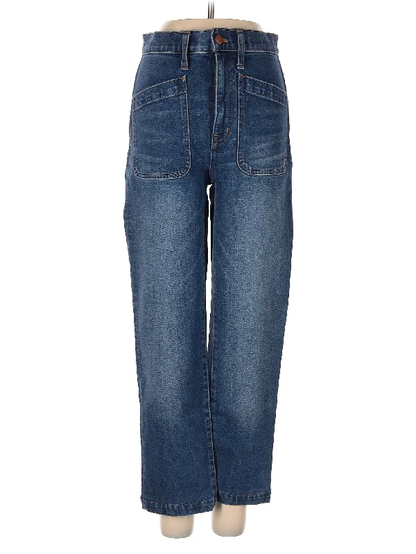 Price CutHigh-Rise Straight-leg Jeans in Medium Wash