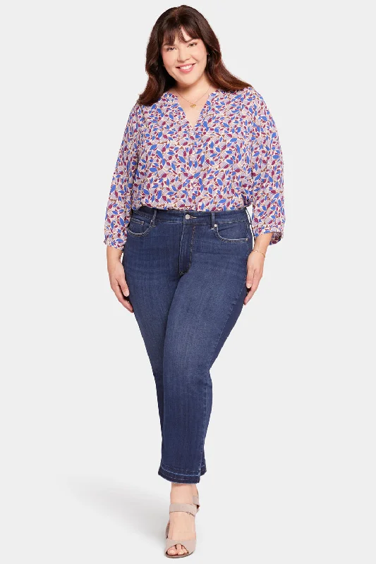 Early Bird SpecialMarilyn Straight Ankle Jeans In Plus Size - Wonderland
