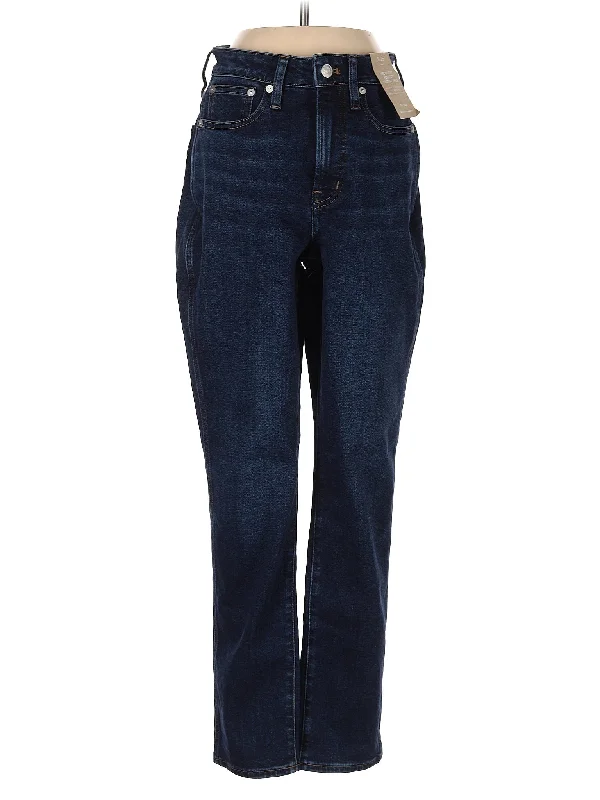 Markdown SaleMid-Rise Straight-leg Jeans in Dark Wash