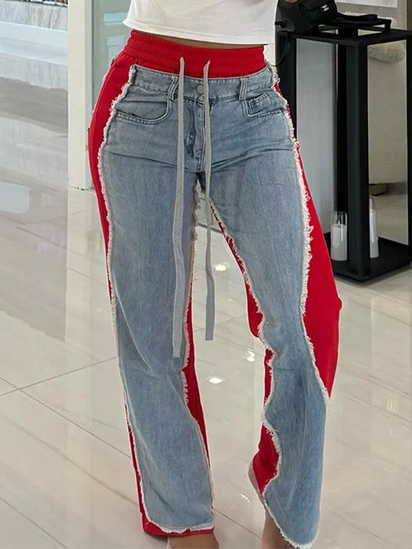 Early Bird SpecialTwo-Tone Combo Jeans