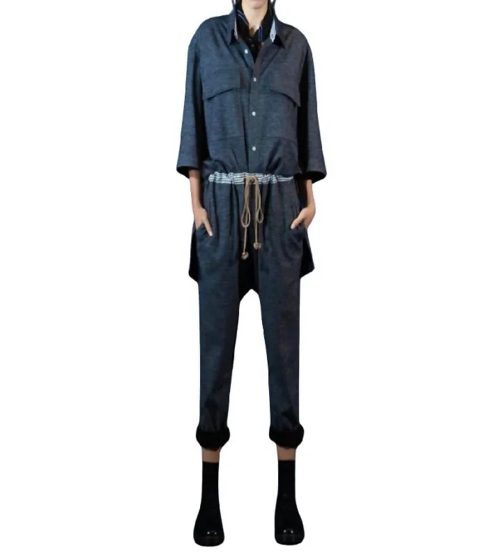 Renew Your Look SaleHerringbone Jersey Trouser In Melange Black