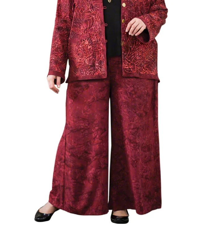 Refresh Your Collection SaleMaggie Palazzo Pants - Plus In Red Batik