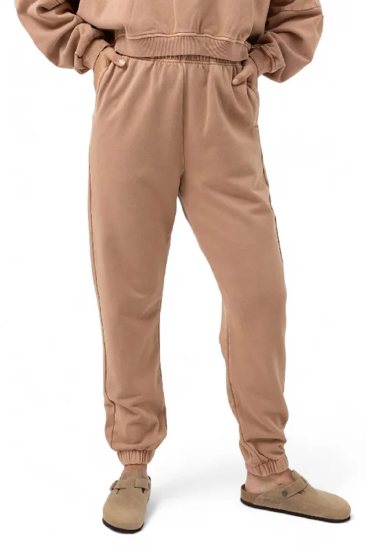 Big SaleStacked Track Pant In Caramel