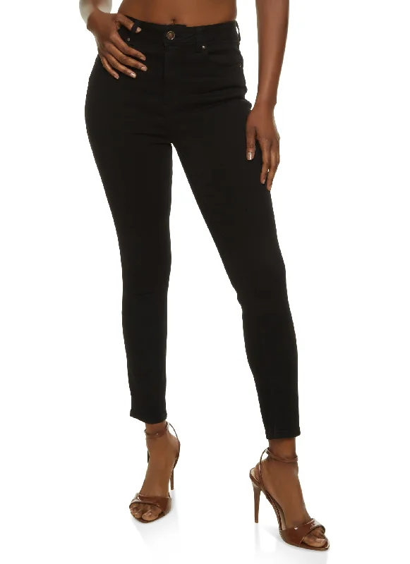 Closeout SaleWAX Solid High Waisted Skinny Jeans