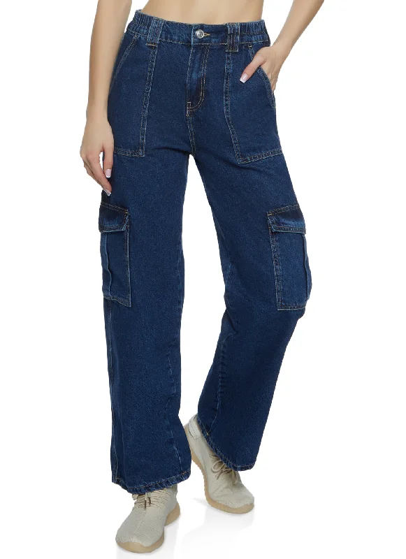 Up to 70% OffWAX Wide Leg Cargo Jeans