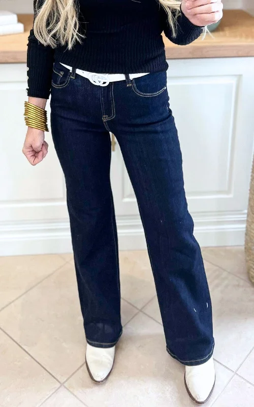 Great SavingsHigh Rise 90’s Wide Leg Denim Jean | Risen - Final Sale