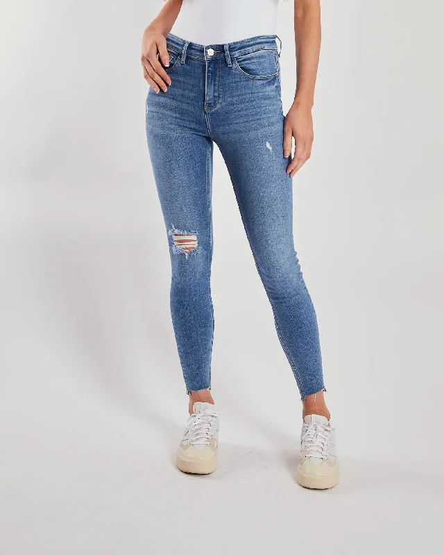 Exclusive AccessKayla Mid Rise Sea Blue