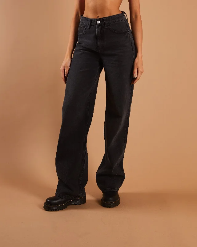 Shop Now, Pay LaterCara Wide Leg Charcoal