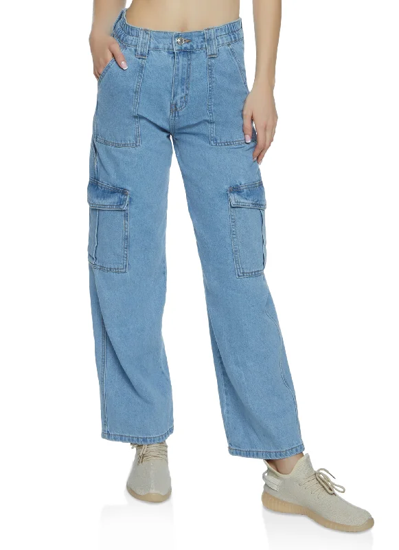 Loyalty ProgramWAX Wide Leg Cargo Jeans